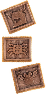 Silikomart 22.172.77.0165 CKC, 12 Schokoladenmonster auf Keksen Kitchen Naty Shop