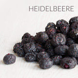 Gefriergetrocknete Blaubeeren: 100g getrocknete Kulturheidelbeeren für Smoothies, Müsli, Porridge-Topping – gefriergetrocknete Beeren ohne Zuckerzusatz – NutriPur gefriergetrocknete Blaubeeren Dehydrierte Produkte Naty Shop