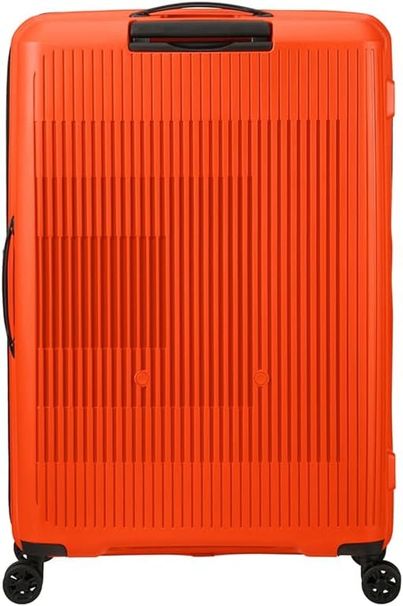 American Tourister Aerostep - Spinner L, erweiterbarer Koffer, 77 cm, 101,5/109 L, Orange (Bright Orange) Gepäck und Reiseausrüstung Naty Shop