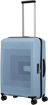 American Tourister Aerostep - Spinner L, erweiterbarer Koffer, 77 cm, 101,5/109 L, Orange (Bright Orange) Gepäck und Reiseausrüstung Naty Shop Grau (Soho Grey) M (67 cm - 66,5/72,5 L)