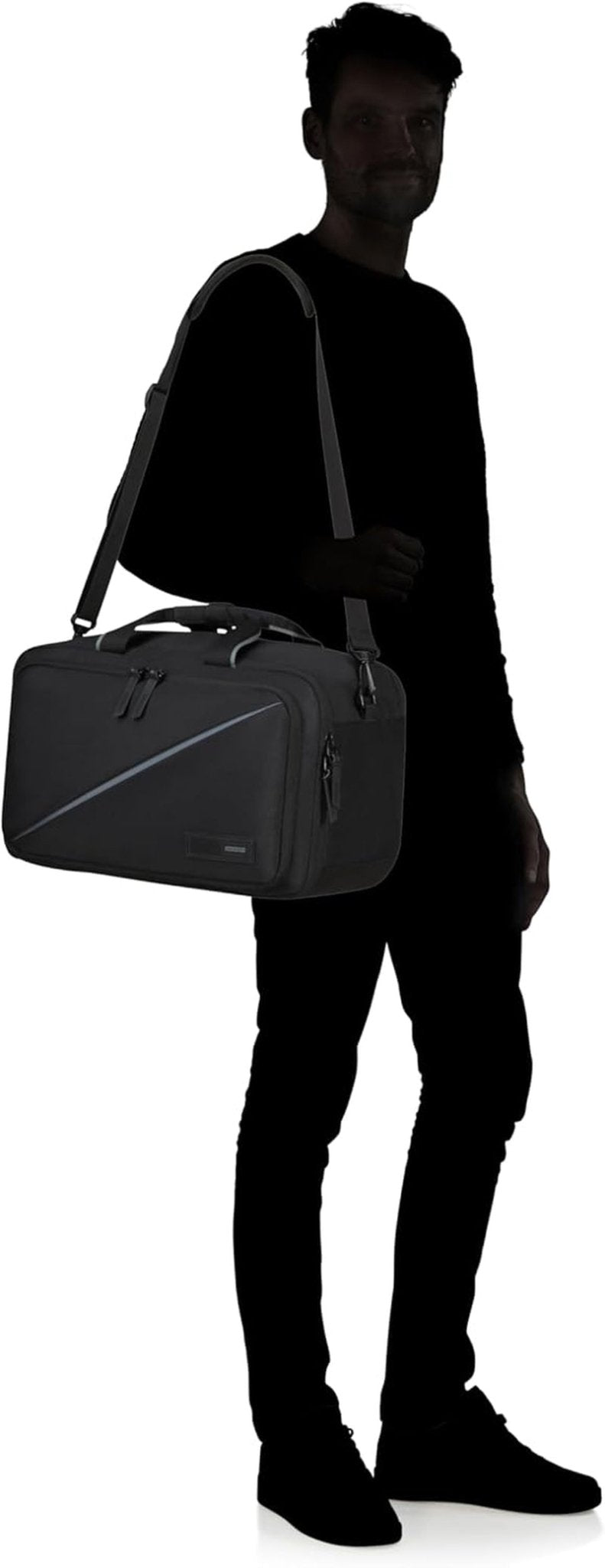 American Tourister Take2Cabin - Ryanair 3-Wege-Reisetasche, 40 cm, 25 L, Schwarz (Schwarz) Gepäck und Reiseausrüstung Naty Shop