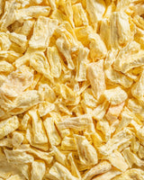 Gefriergetrocknete Ananas BITS 100g große Stücke für Smoothie Bowls, Müsli, Porridge Topping - gefriergetrocknete Früchte ohne Zuckerzusatz - getrocknete Ananas - Früchte von NutriPur Dehydrierte Produkte Naty Shop
