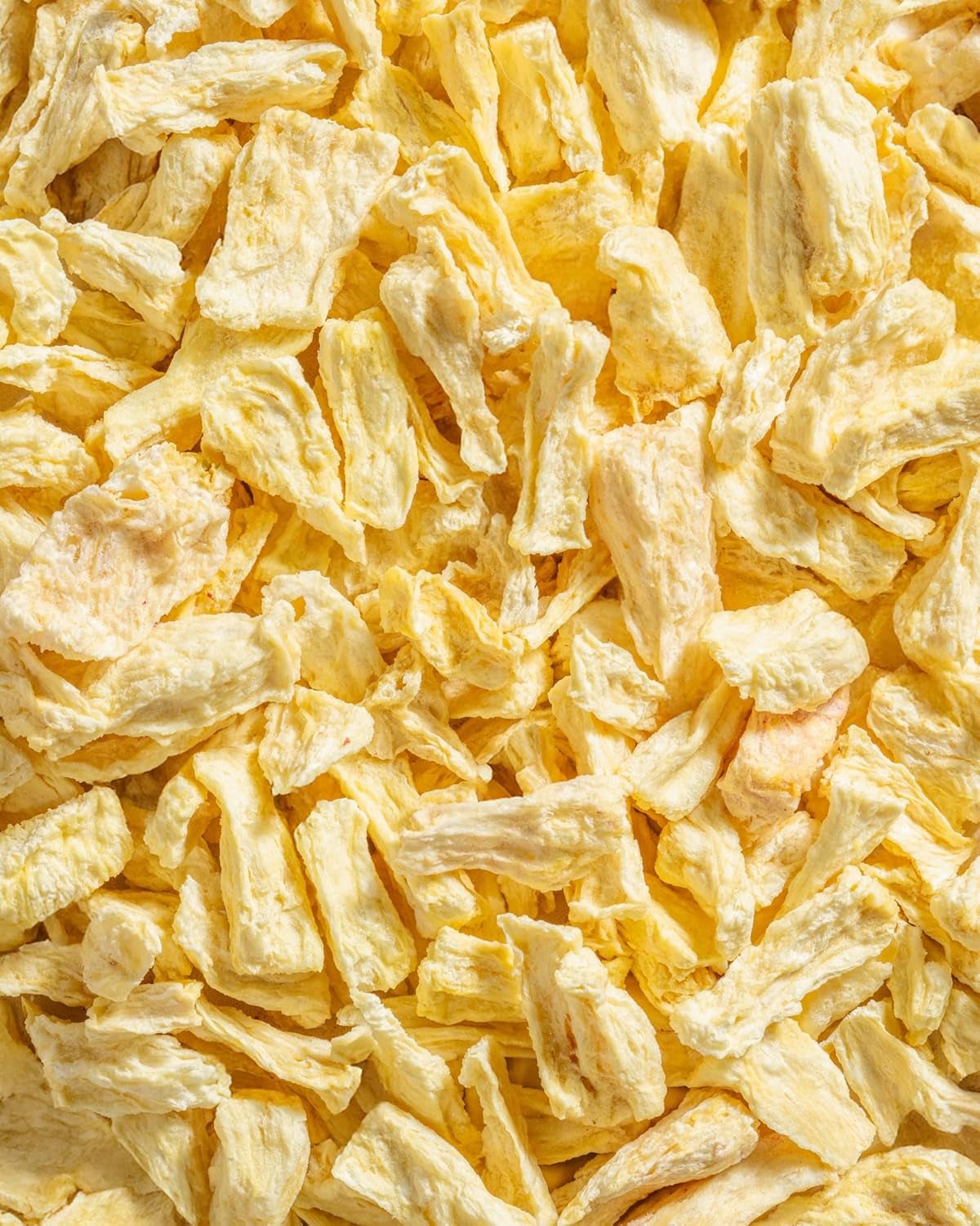 Gefriergetrocknete Ananas BITS 100g große Stücke für Smoothie Bowls, Müsli, Porridge Topping - gefriergetrocknete Früchte ohne Zuckerzusatz - getrocknete Ananas - Früchte von NutriPur Dehydrierte Produkte Naty Shop