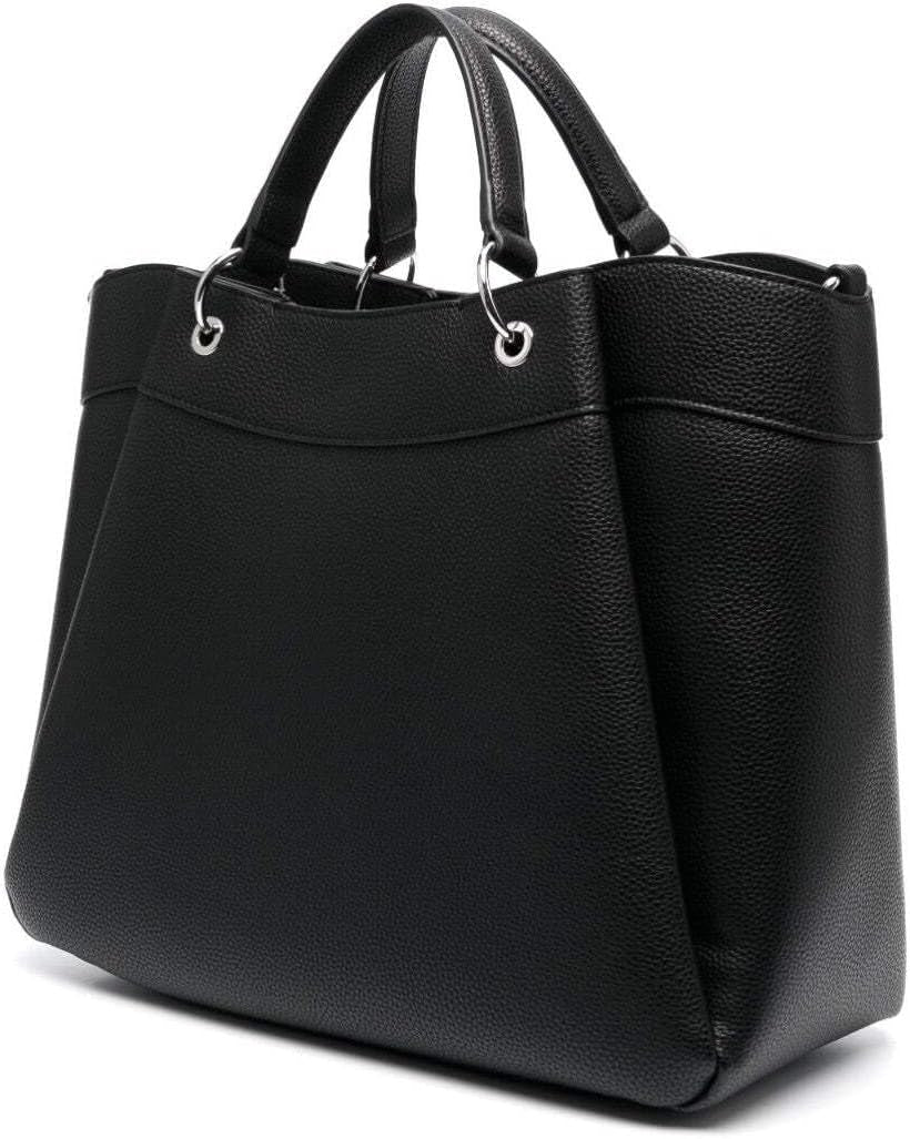 Armani Exchange Essential für Damen, Wave, Silber bedrucktes Logo Shopping L Taschen Damen Naty Shop
