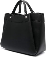 Armani Exchange Essential für Damen, Wave, Silber bedrucktes Logo Shopping L Taschen Damen Naty Shop