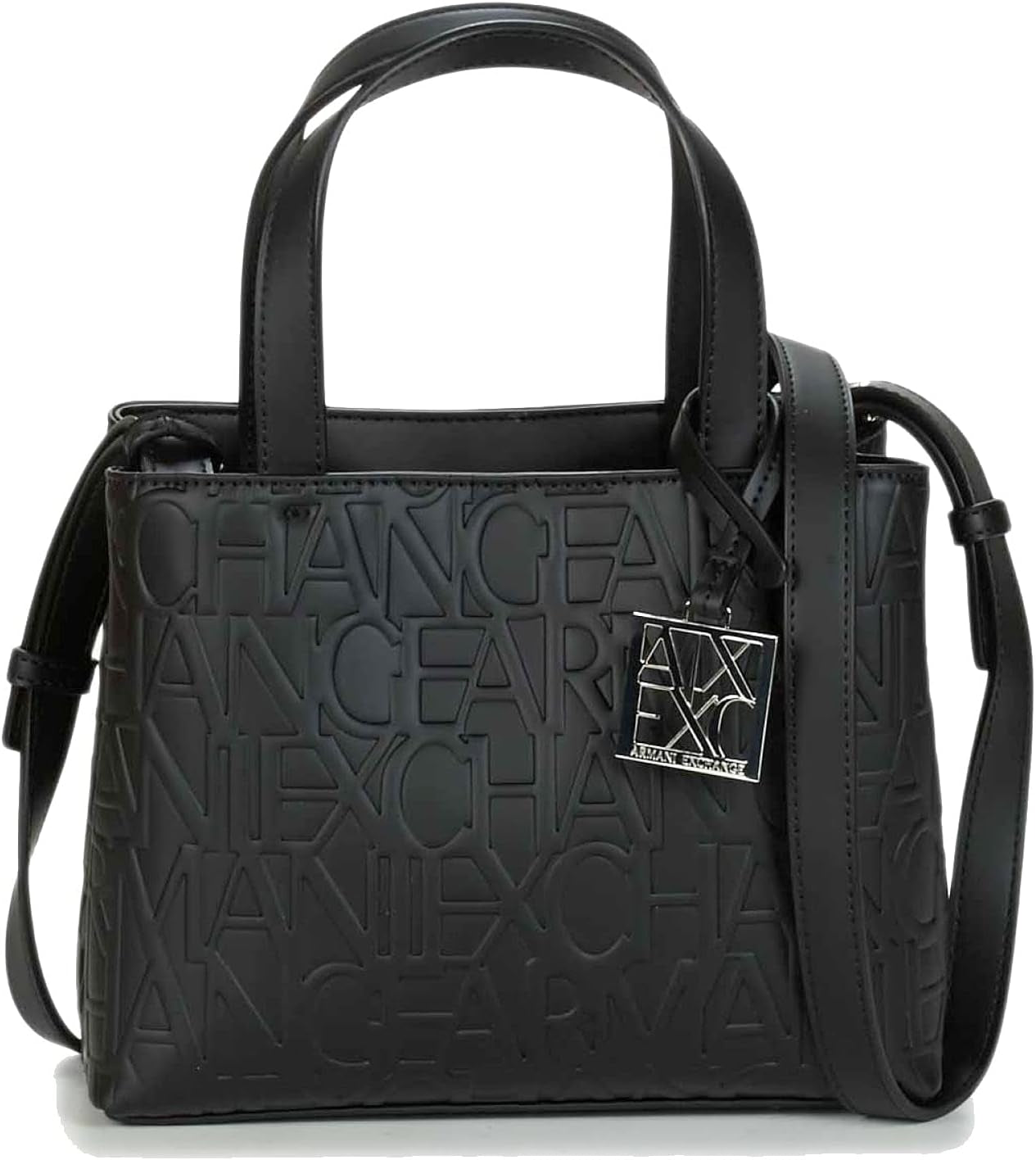 Armani Exchange Women's Liz - Small Open Shopping Tote Negru (Nero - Black) Damentaschen Naty Shop