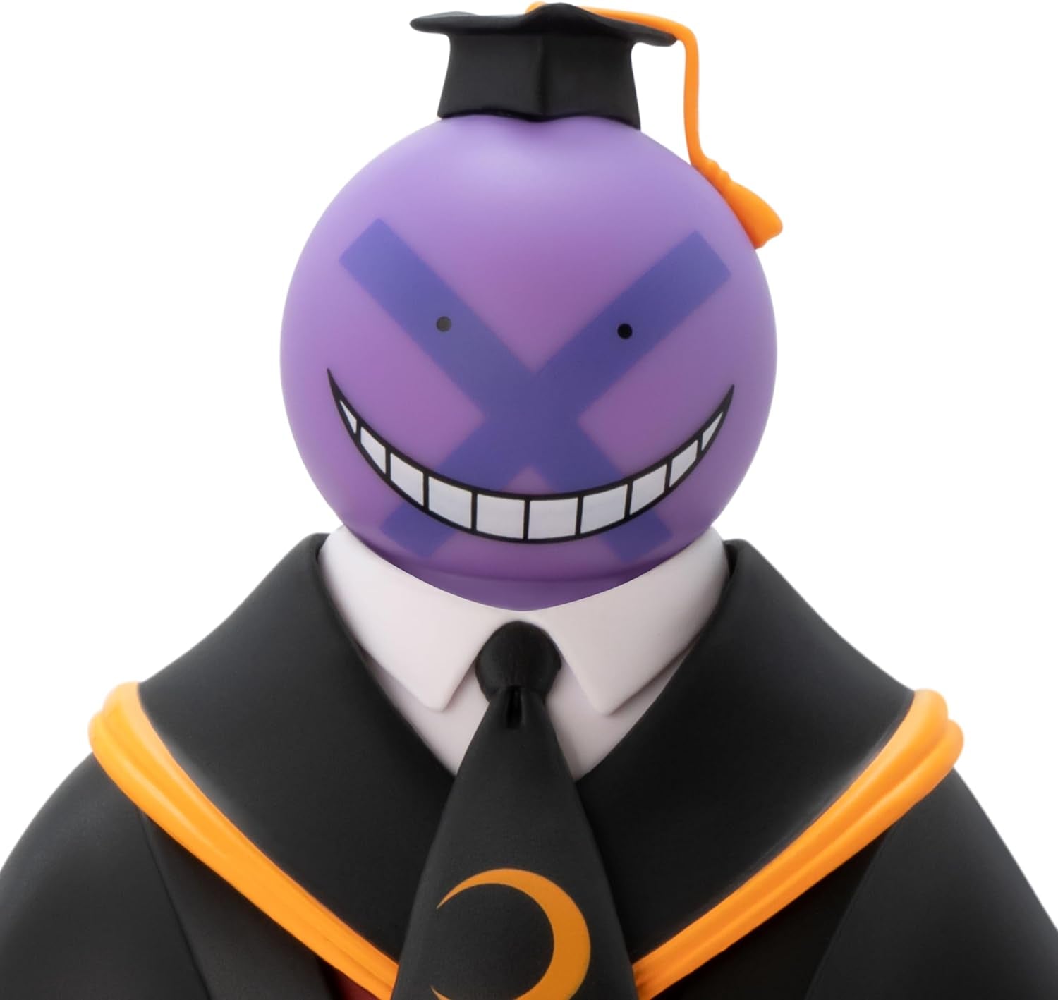 Attentat Klassenzimmer Lila Koro Sensei SFC PVC-Sammelfigur 7,8 Zoll Höhe Anime- und Ärmelstatue Heimdekoration Schlafzimmer Büro Geschenk Statuen und Skulpturen Naty Shop