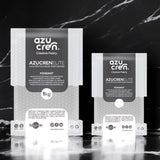 Azucren, Rollfondant, Rollfondant grau, einfach zu verwenden, glatt, flexibel, weich und biegbar, perfekt zum Dekorieren von Kuchen, Halal, koscher, glutenfrei, Zitronengeschmack (250 g) Naty Shop Zuckerpaste