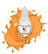 Gel-Lebensmittelfarbe, Beige, Champagnerfarbe, 20 g. Lebensmittelfarbe für ein breites Anwendungsspektrum zum Dekorieren von Kuchen, Torten, Sahne, Biskuit, Royal Icing, Macarons.