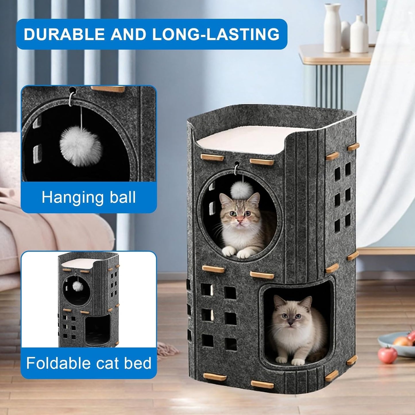 Decken und Möbel, Haustiere, Höhlen und Häuser, Katzen, Betten für Katzen, Katzenbetten, Matratzen