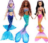 Mattel DISNEY Arielle die Meerjungfrau – Set mit Mala, Karina und Arielle, einzigartige Outfits und Frisuren, für fantasievolles Spielen und Sammeln, für Kinder ab 3 Jahren, HND29 Naty Shop Mala-, Karina- und Arielle-Puppen