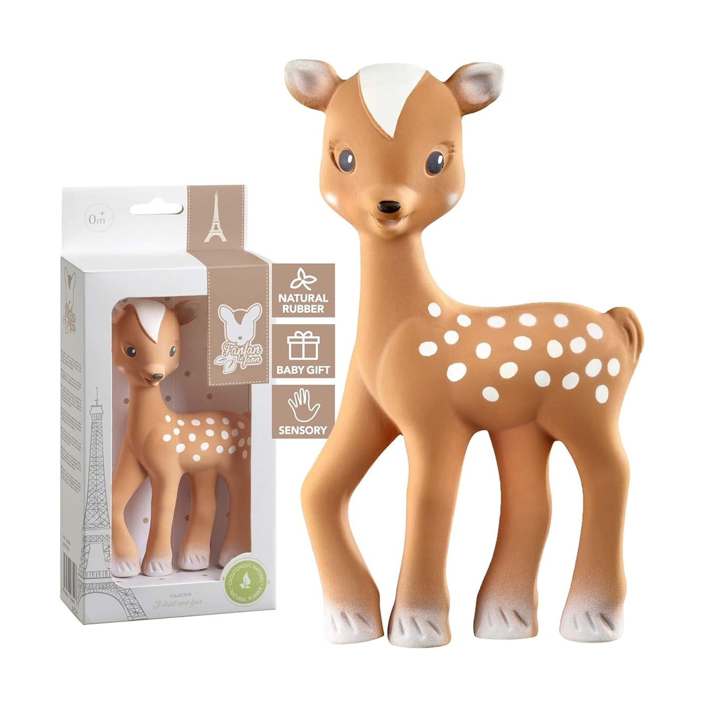Sophie La Girafe Fanfan der Hirsch, Kunststoff, 616341, braun