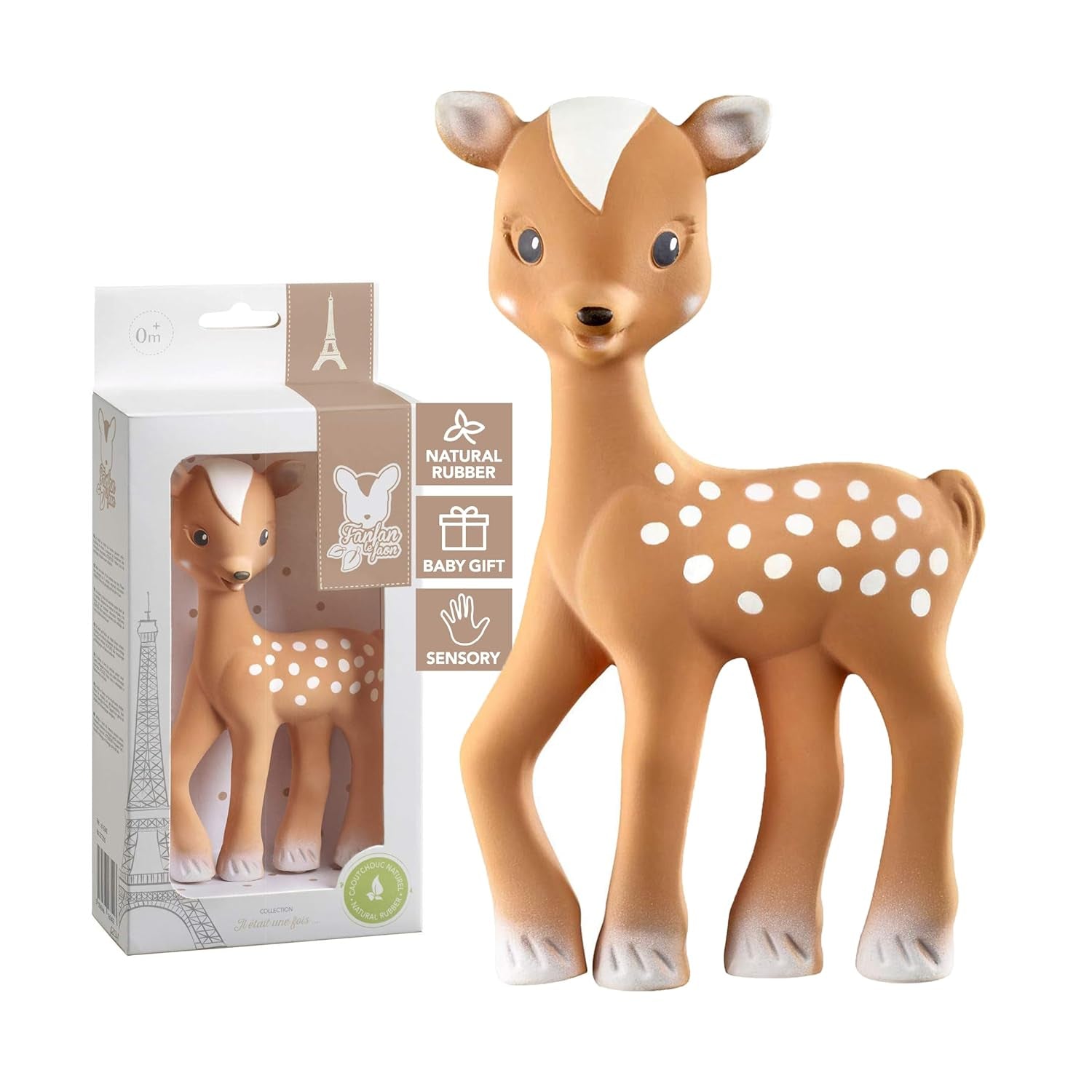 Sophie La Girafe Fanfan der Hirsch, Kunststoff, 616341, braun