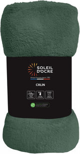 Soleil D'Ocre, Flanelldecke, 220 x 240 cm, Khaki Bettdecken und Steppdecken Naty Shop Standardtitel