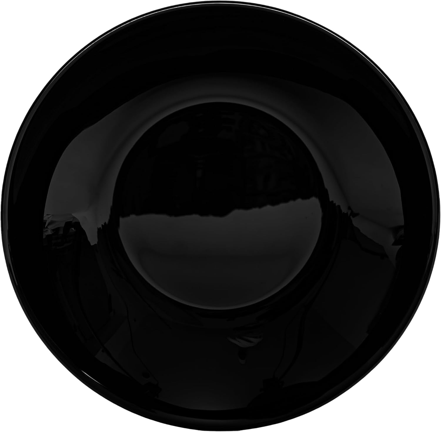 Geschirrset für 6 – 18 Teile – Geschirrset aus Opalglas – Geschirrset in Schwarz – Schüssel- und Tellerset – Modernes Geschirr – Teller – Tischservice – Geschirrset für 6