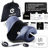 Nackendehner mit Wärme, Nackendehner gegen Nackenschmerzen, Nackendehner gegen Kopfschmerzen, bewölkter Hals für Nackendehnung, orthopädische zervikale orthopädische Kissen Naty Shop