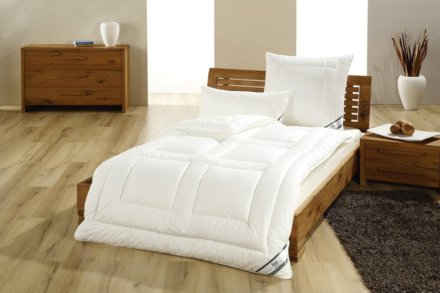 HEU. Afrikanische Baumwolle LSB, 135 x 200 cm, natur Bettdecken und Steppdecken Naty Shop 135 x 200 cm