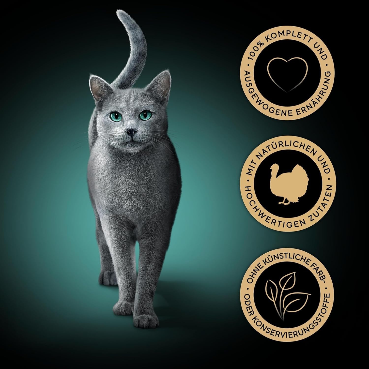 SHEBA Perfect PORTIONS Sauce für Katzen mit Truthahn 8 x 3 x (2 x 375g)