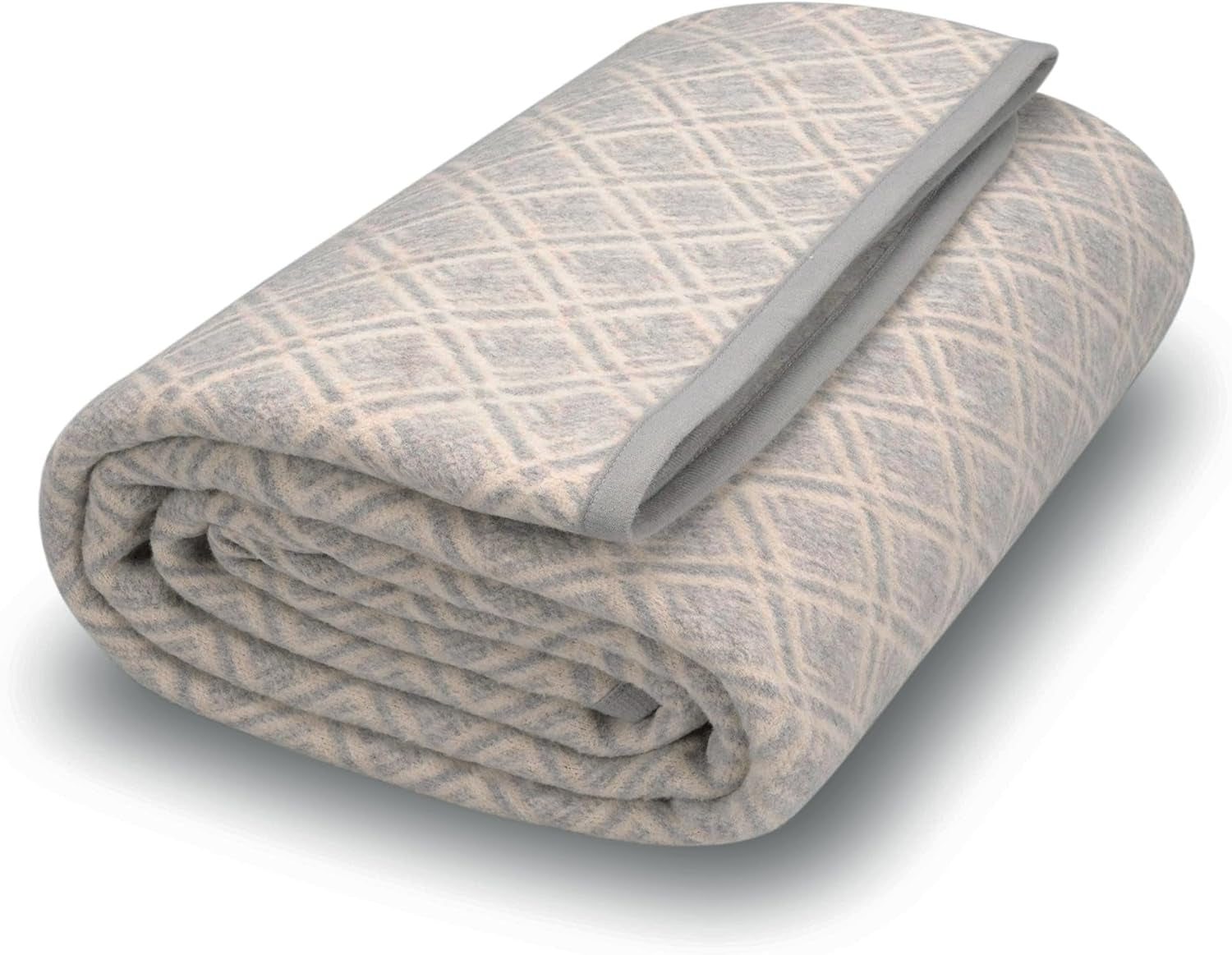 ACUSHLA 200,7 x 160 cm, 1,7 kg, Decke, Wolldecke, warme Reisedecke, gestrickte Decke, dekorative Decken für Couch, Stuhl, Couch, Bett, Wohnzimmer, Camping, geeignet für alle Jahreszeiten Ww203 Betten und Decken Besuche den ACUSHLA-Store Graues Karomuster 011 79"