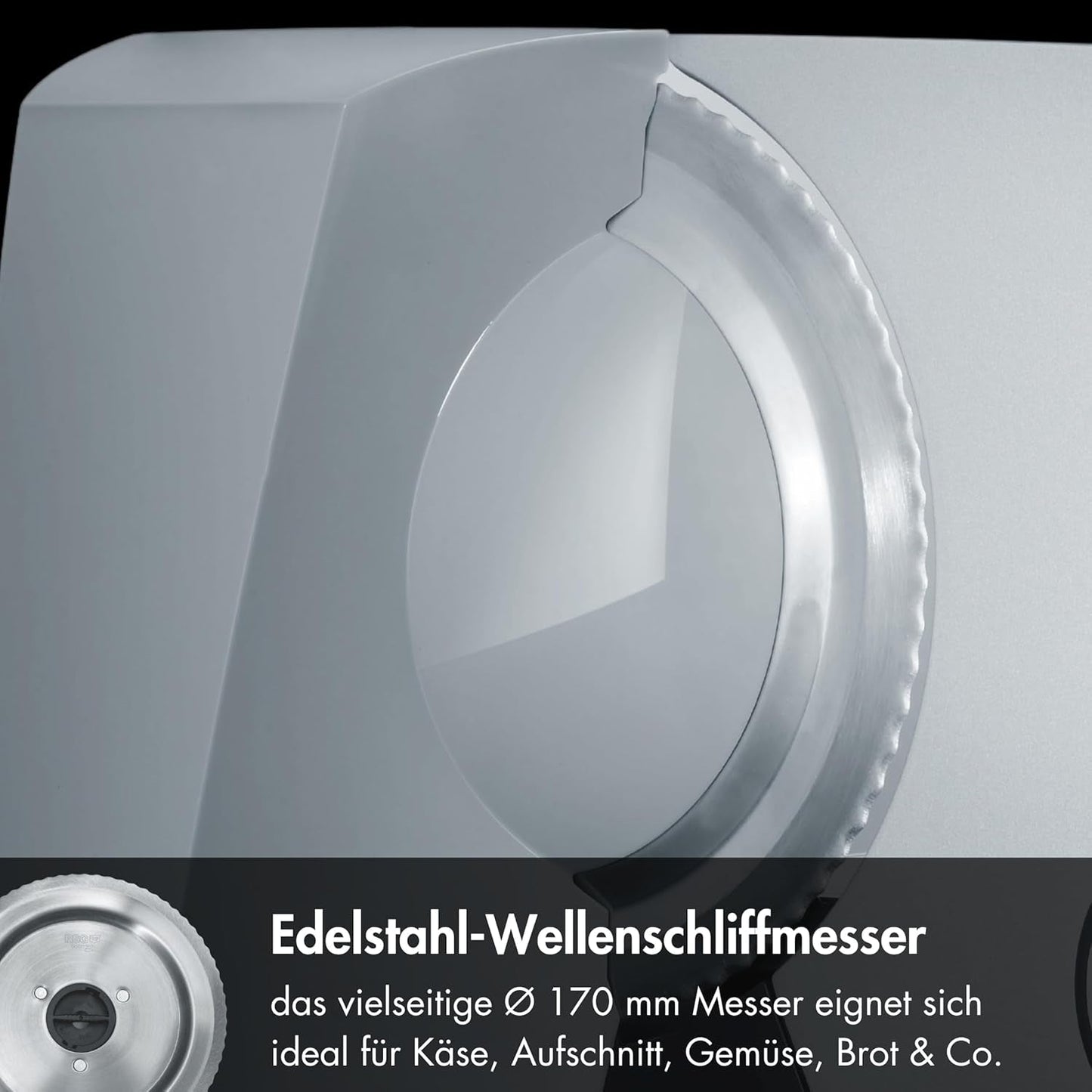 GRAEF Sliced Kitchen G50 Allesschneider für geschredderte Stücke und Allesschneider Naty Shop