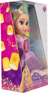Disney Princess Rapunzel, 35 cm große singende Puppe, singt „I See The Light“, inklusive Zubehör für mehr Spaß, perfekt für Mädchen ab 3 Jahren, Lila
