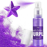 Essbares Glitzerspray – 22 g essbarer Glitzer, essbares Glitzerpulver für Getränke, Kuchendekorationen, Macarons – Lebensmittelfarbenes Glitzerpulver, essbarer Glitzer für Cocktails, Muffins (Pink)