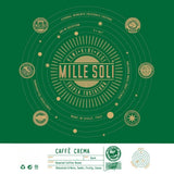 Caffè Crema – In Sizilien geröstete Kaffeebohnen – Traditionelles Langzeitröstverfahren mit perfekter Crema, 250g-Beutel, extra niedriger Säuregehalt für Vollautomaten und Siebträger