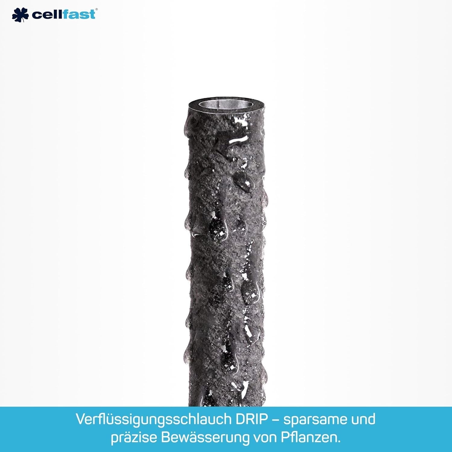 Tropfbewässerungsschlauch, Bewässerungsschlauch, 1/2 Zoll, 7,5 m, 3-teiliges Schlauchset