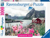 Ravensburger Puzzle Scandinavian Places 16740 – Reine, Lofoten, Norwegen – 1000-teiliges Puzzle für Erwachsene und Kinder ab 14 Jahren. Puzzle Naty Shop