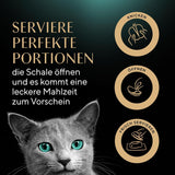 SHEBA Perfect PORTIONS Sauce für Katzen mit Truthahn 8 x 3 x (2 x 375g)