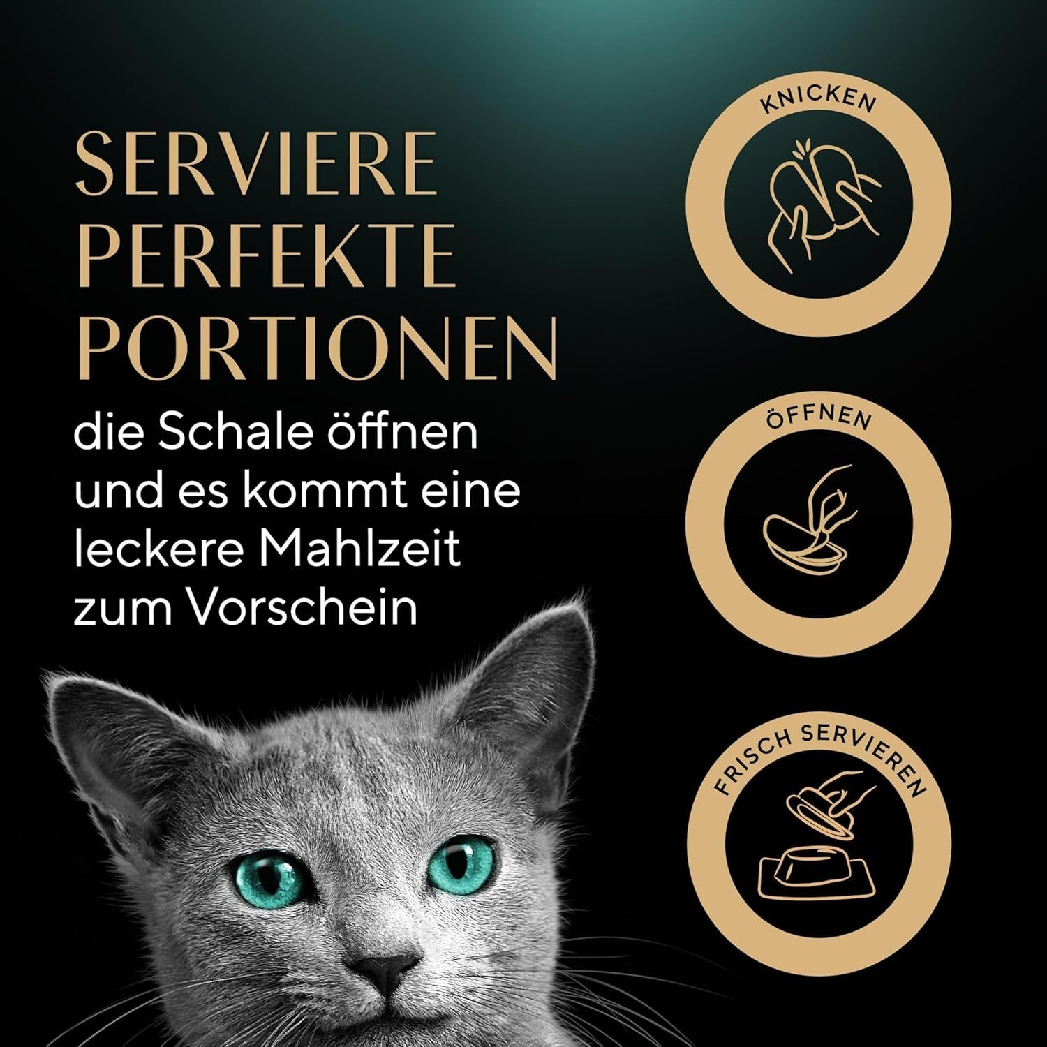 SHEBA Perfect PORTIONS Sauce für Katzen mit Truthahn 8 x 3 x (2 x 375g)