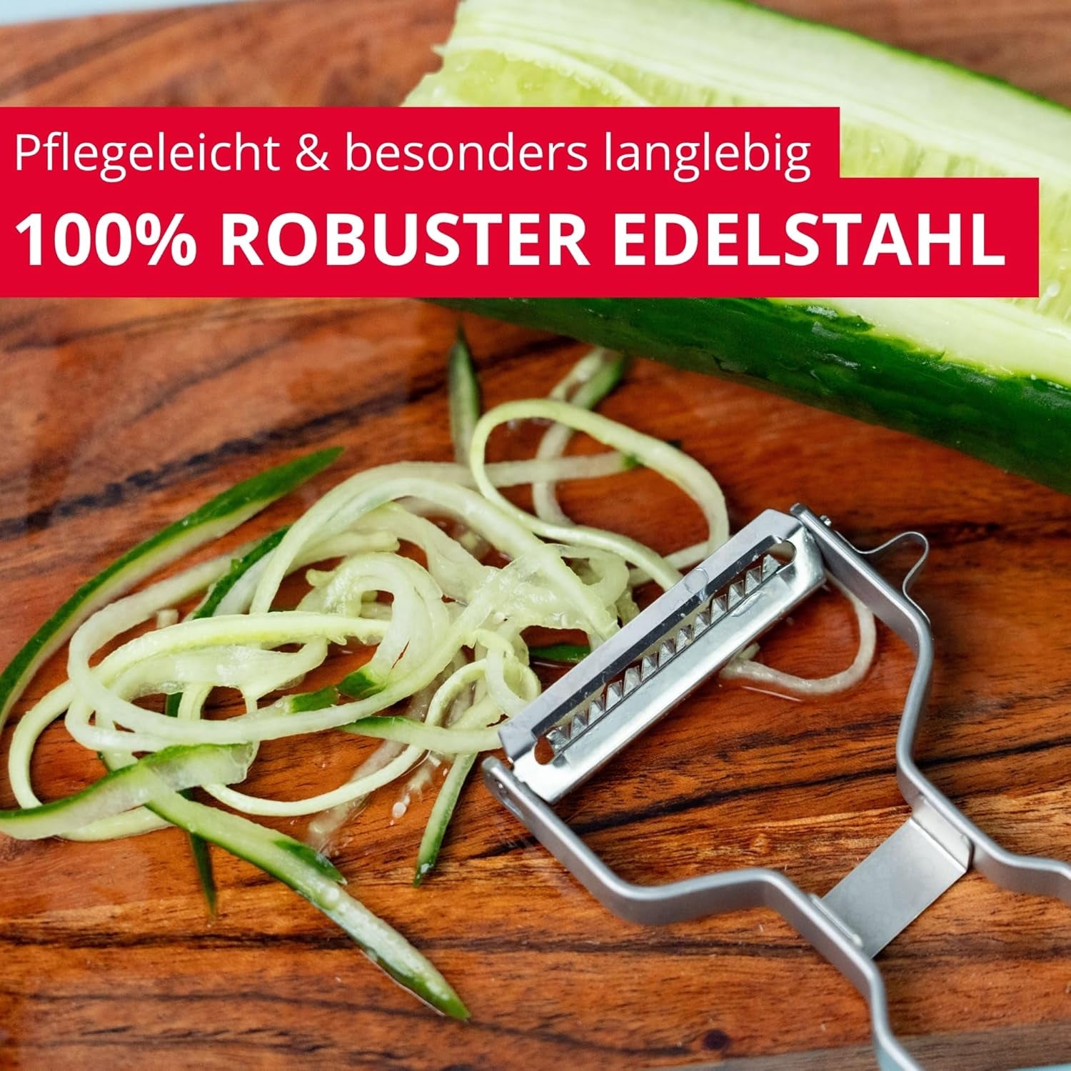 Westmark Julienneschäler, Edelstahlschäler Naty Shop