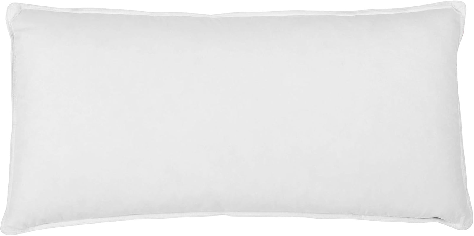 Traumnacht Komfort-Daunenkissen mit hochwertiger Daunenfüllung und fusselbeständigem Bezug aus 100 % Baumwolle, Öko-Tex zertifiziert, 80 x 80 cm, produziert nach dem deutschen Qualitätsstandard Naty Shop Standardkissen Daunenkissen - 40 x 80 1 Stück (1 Packung)
