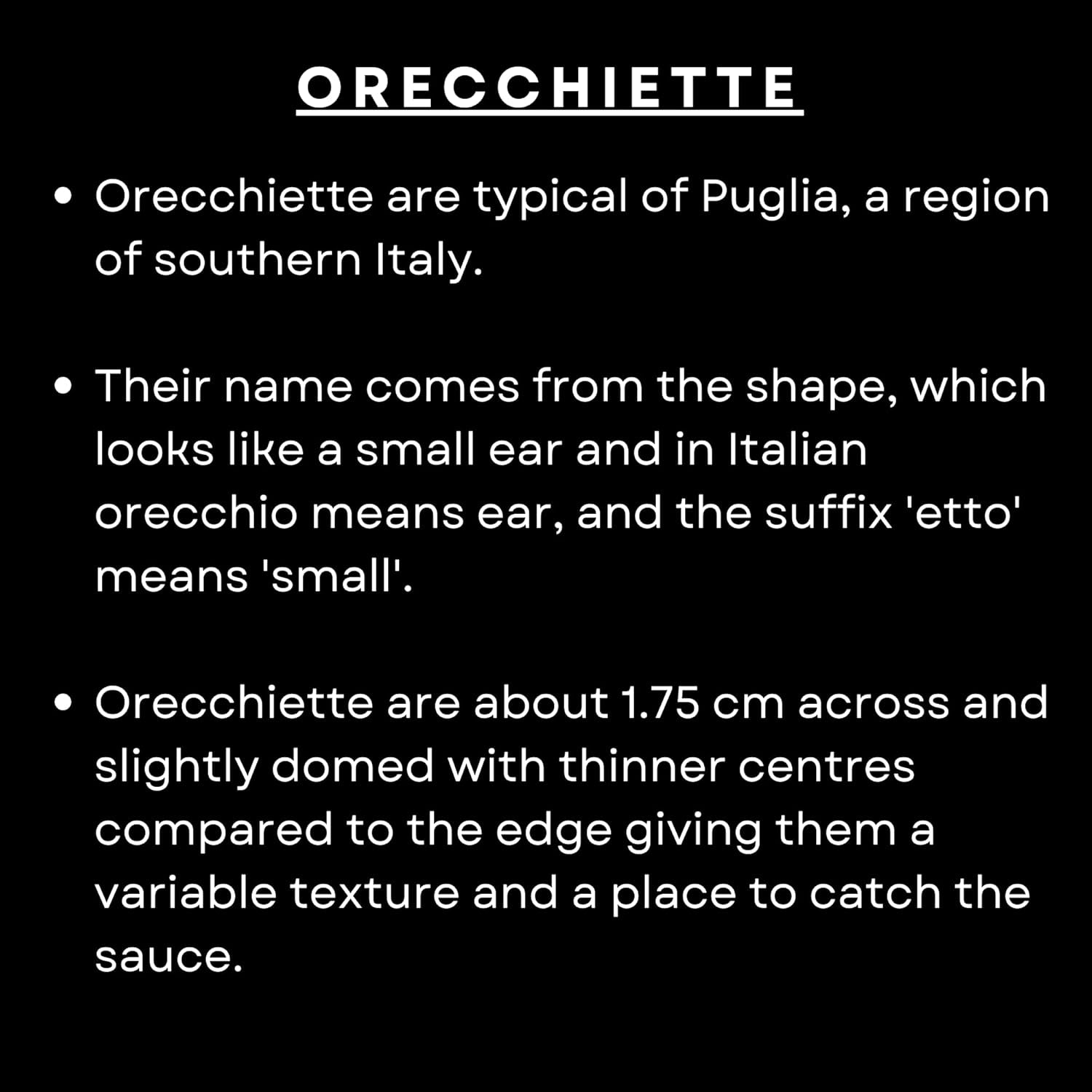 Orecchiette-Nudeln, 500 g