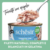 Blauflossen-Thunfisch in Gelee, komplettes Nassfutter für Katzen, in Dosen, mit zusätzlichen Vitaminen, 100 % natürlich, 6 x 85 g