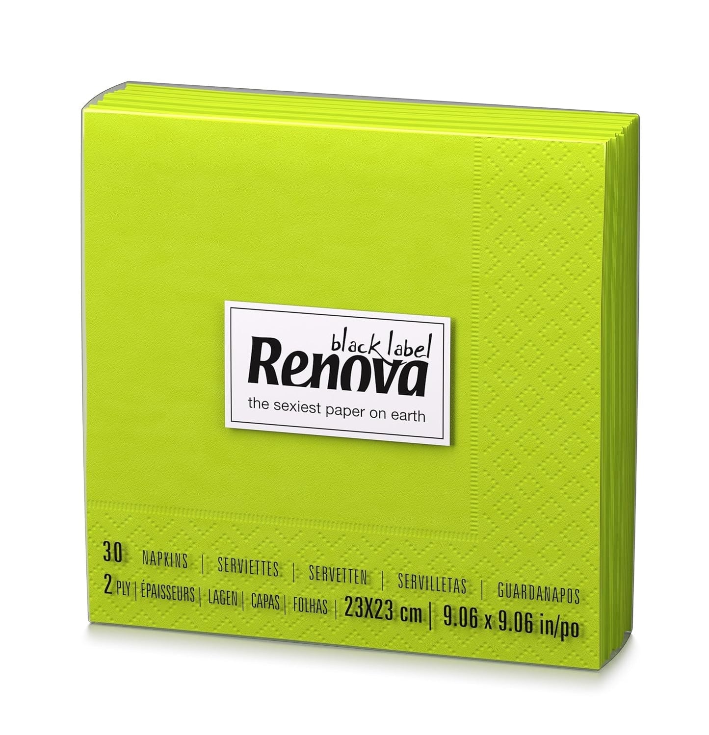 Renova Cocktail Green Papierservietten – 30 Servietten