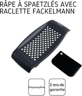 Fackelmann Spätzlereibe mit Teigschaber Schäler Naty Shop