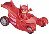 PJ Masks Owl Glider Vorschulspielzeug Eulettes Fahrzeug mit Eulette-Actionfigur für Kinder ab 3 Jahren. Recycelbare Verpackung. Actionfiguren Naty Shop Owl Glider