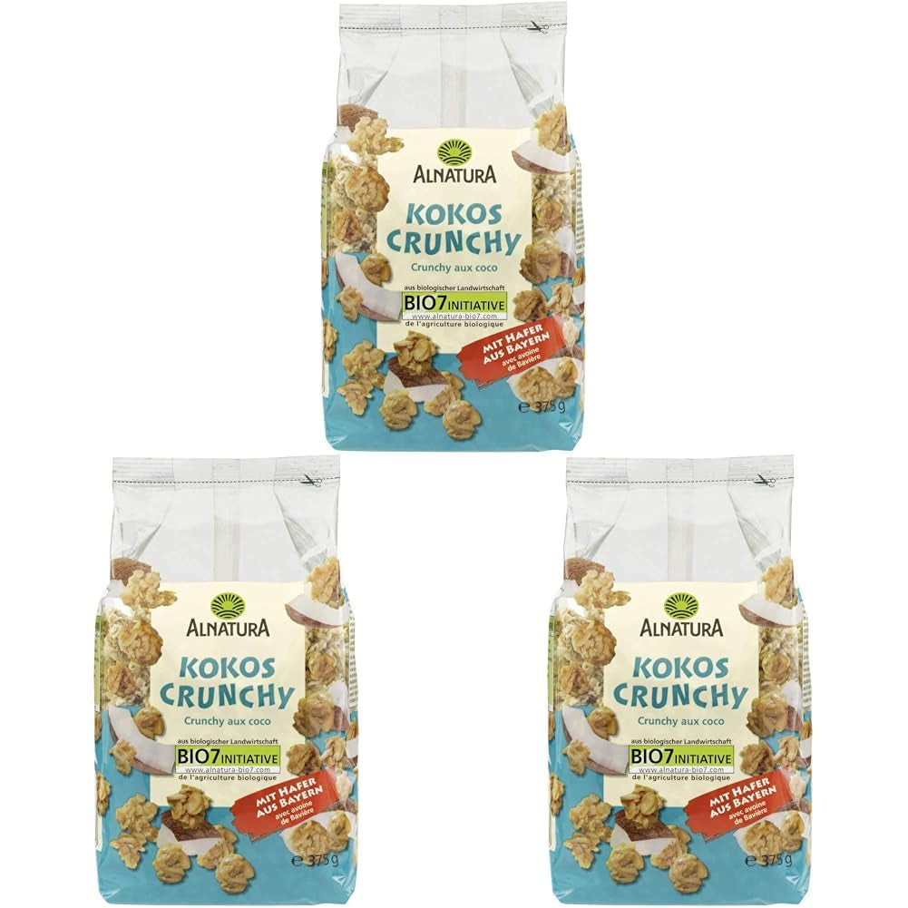 Bio-Knuspermüsli mit Kokos, 375 g