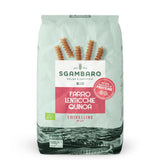 Bio-Nudeln Trivelline N.47 – 500 g mit Dinkelmehl, Linsenmehl und Quinoamehl – ​​Reich an Proteinen, Ballaststoff- und Proteinquelle