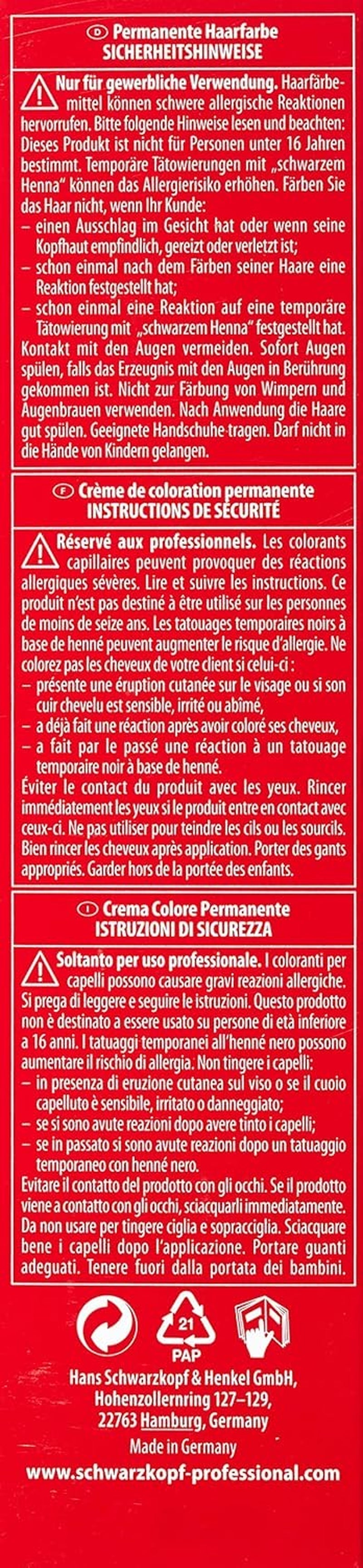 Schwarzkopf IGORA Royal Premium Haarfarbe 6-68 dunkelblond schokoladenrot, 1 Packung (1 x 60 g) Haarfarbe Naty Shop