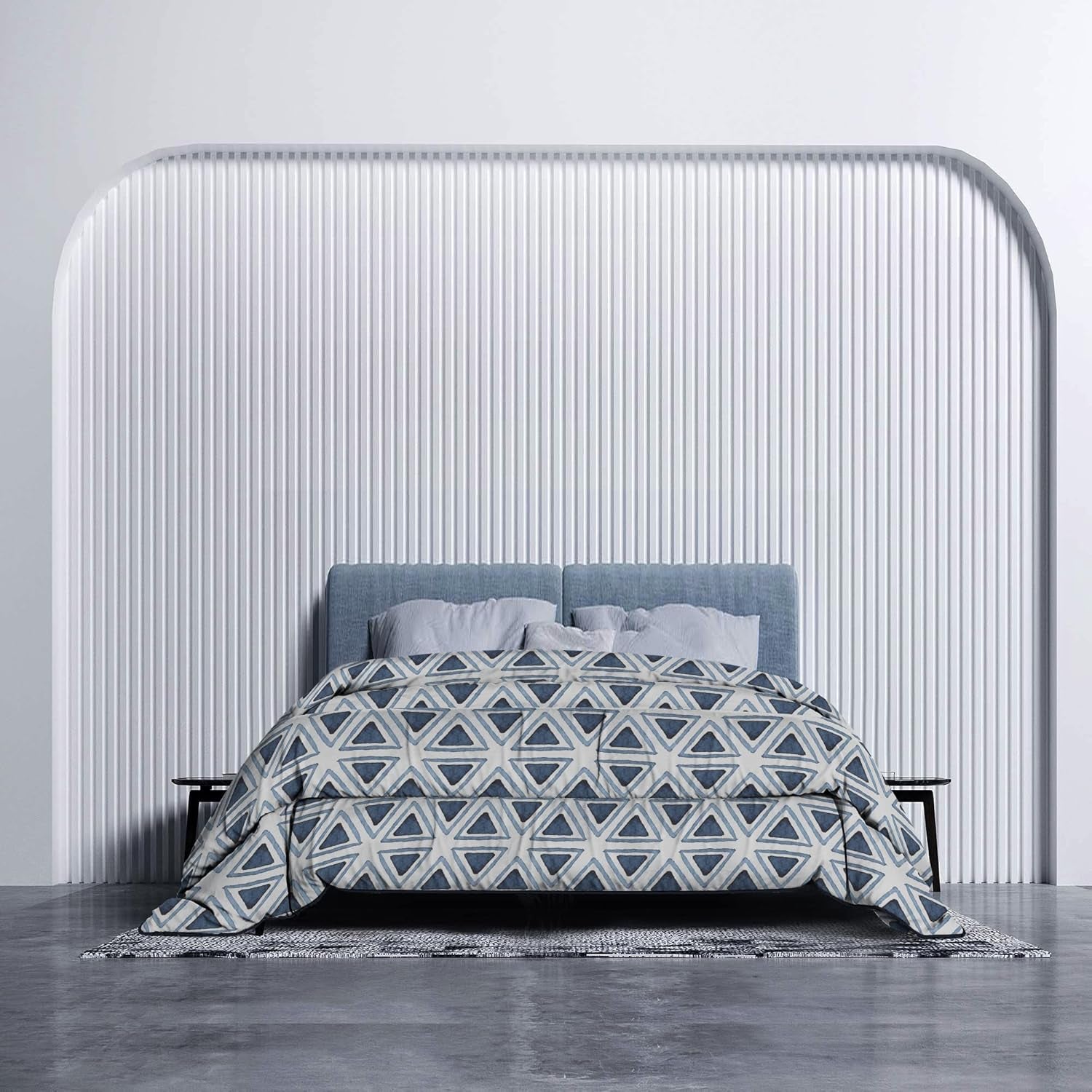 Daunenjacke, Bettdecken und Steppdecken Naty Shop 160 x 190 cm Dreiecke
