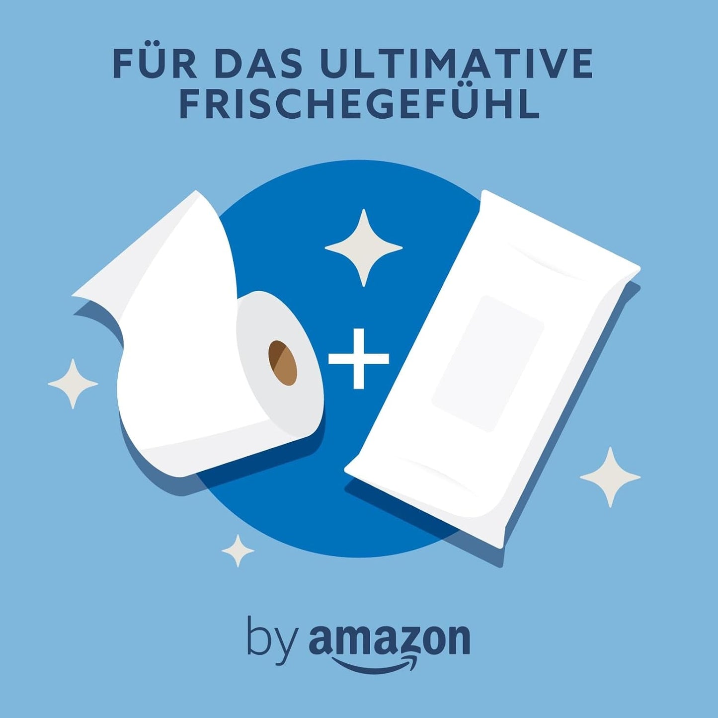 Von Amazon: Weiche, feuchte, geruchlose, fein saugfähige, parfümfreie Toilettentücher, 240 Stück (6 Packungen à 40 Stück) (ehemals Marke Presto!)