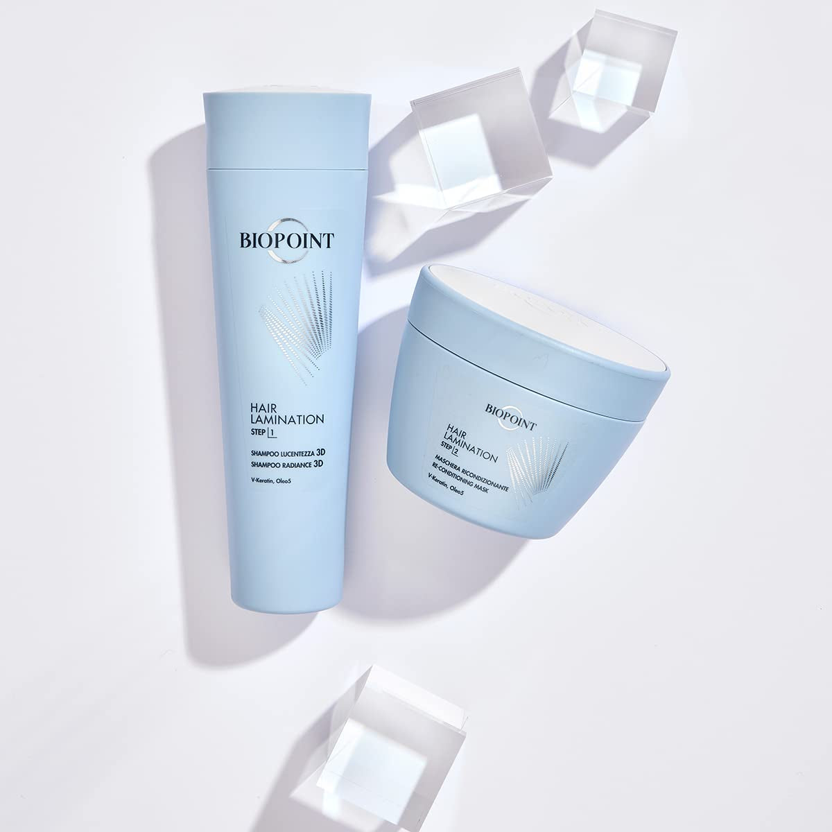 Haarlaminierung Schritt 2, Reparaturmaske 200 ml, 6,7 Fl Oz Hergestellt in Italien Haarmaske Naty Shop