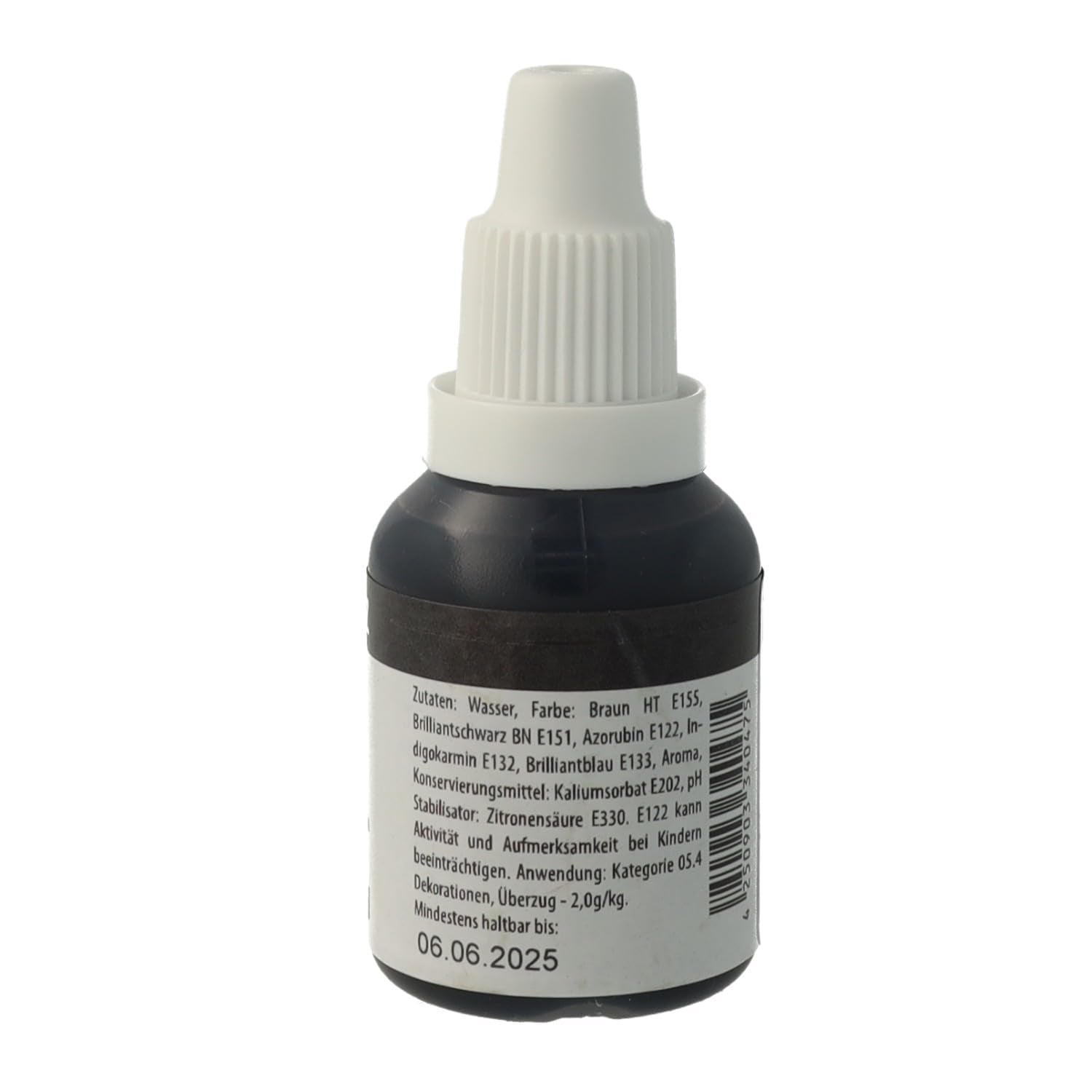 Lebensmittelfarbe Bakeryteam Airbrush Black 20ml
