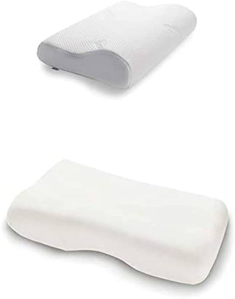 Kissenset mit Füllung und Bezug, Originalkissen Größe M mit Jersey-Kissenbezug (beige)