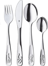 WMF Animals Edelstahlbesteck für Kinder, 4-teilig, poliert Cromargan Kitchen Naty Shop