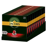 Kaffeekapseln Lungo Classico, Intensität 6 von 12, 10 x 20 Getränke & Kaffeekapseln Lungo Decaffeinato- Intensität 6- 200 Nespresso-kompatible Kapseln, 10er Pack, 10 x 20 Getränke