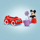 LEGO DUPLO – Disney Mickeys Clubhaus und Auto – Lernspielzeug für Vorschulkinder – Bauset mit 2 Minifiguren, inklusive Mickey Mouse und Computer Toodles – Geschenkidee für Jungen und Mädchen ab 2 Jahren 10454 Bausets Beuche den LEGO-Store
