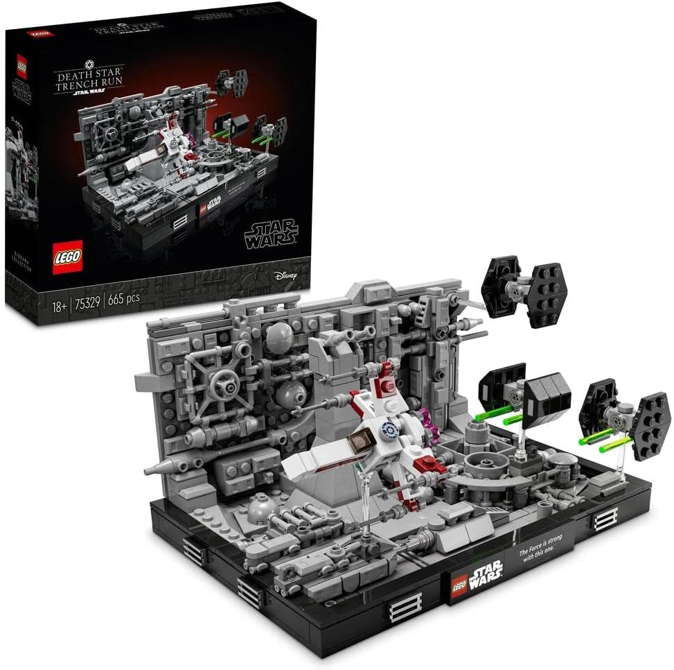 LEGO 75329 Star Wars Death Star Trench Run Diorama-Set Luke Skywalker's